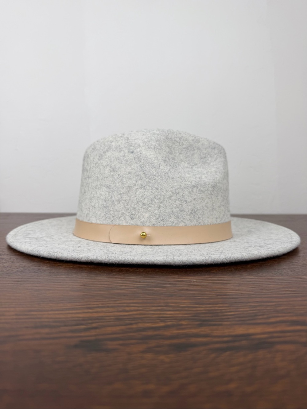 Lack Of Color The Mack Grey Wool Fedora